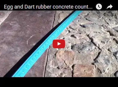 Concrete Edge Form Liner - 2" Egg and Dart - Image 7