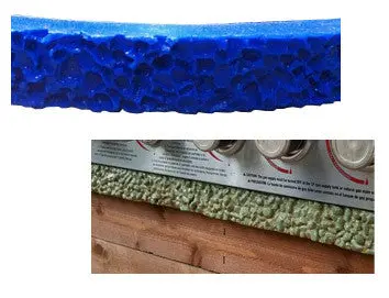 Concrete Edge Form Liner - 2" Pebble Stones Small Cobble