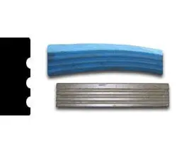 Concrete Edge Form Liner - 2" Tri-Groove