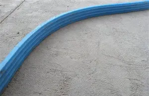Concrete Edge Form Liner - 2" Tri-Groove - Image 4