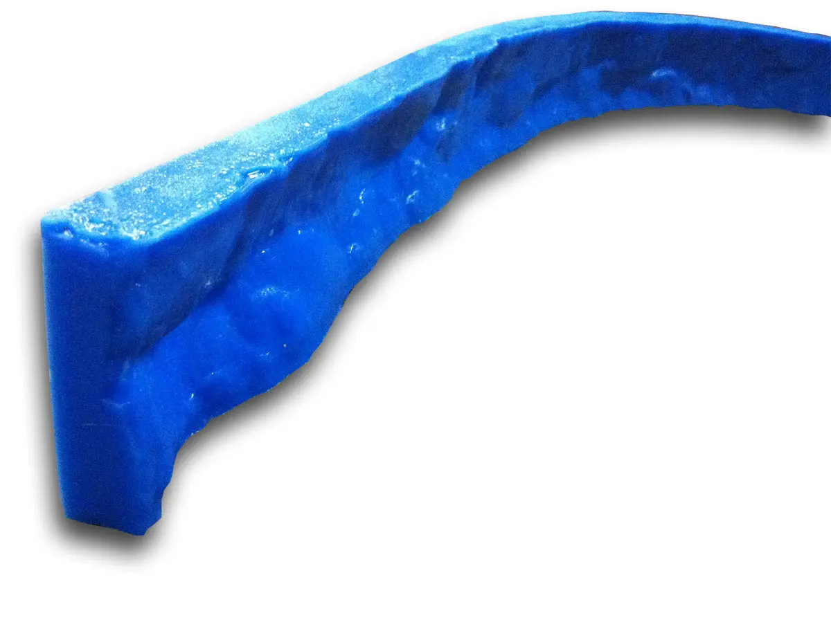 Concrete Edge Form Liner - 3" Chiseled Rock - Image 6