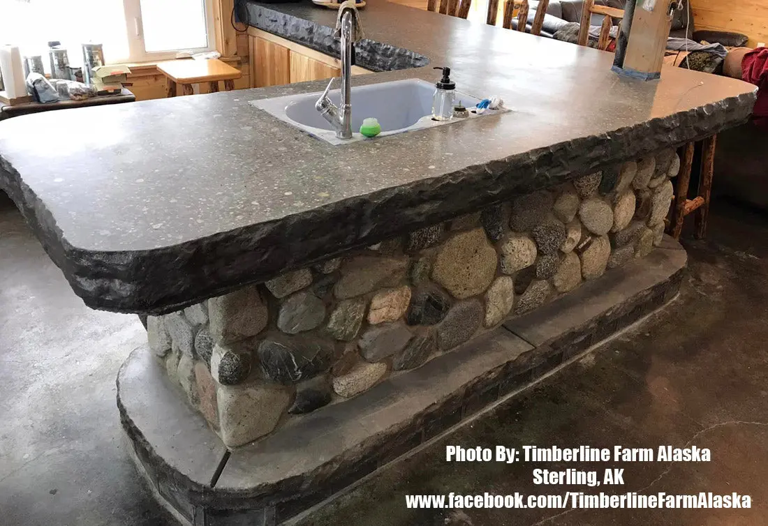 Concrete Edge Form Liner - 6" Rough Rock - Image 4