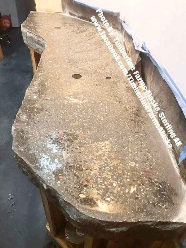 Concrete Edge Form Liner - 6" Rough Rock - Image 6