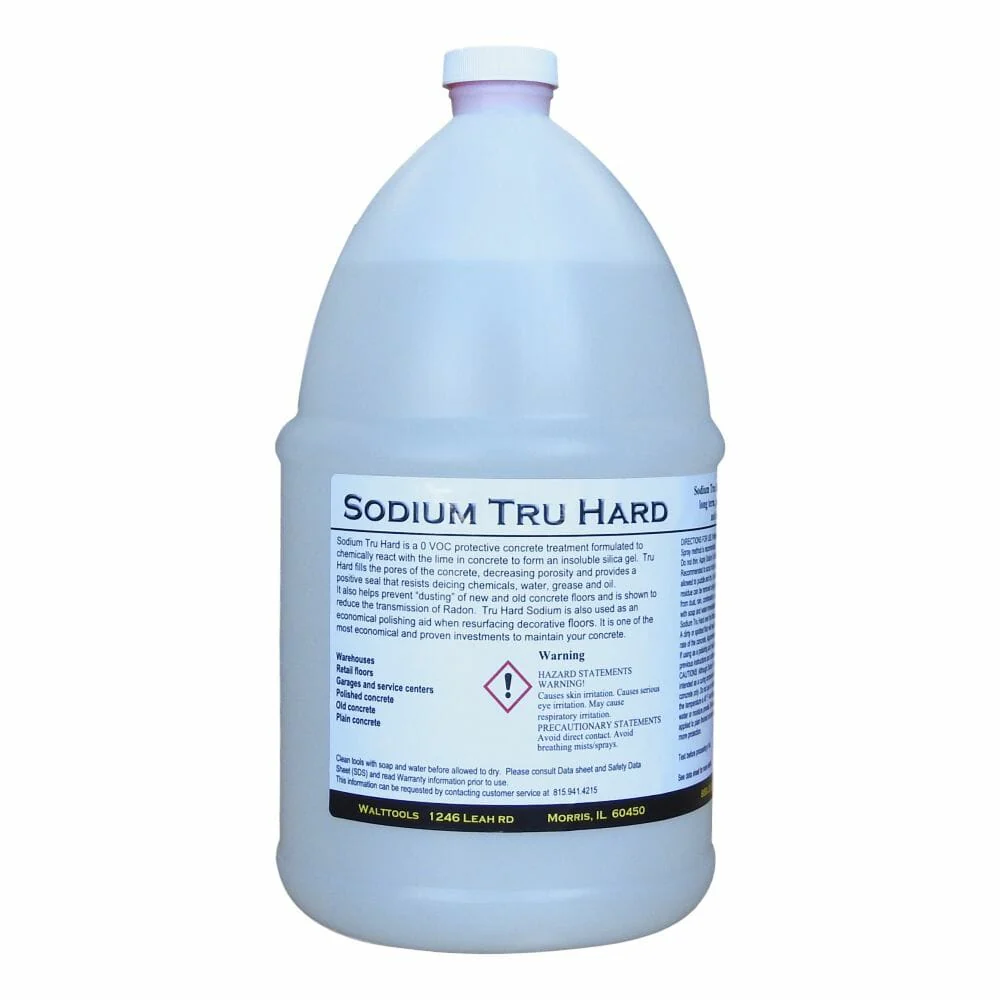 Best Warehouse & Commercial Concrete Floor Protector - Sodium Densifier Tru Hard