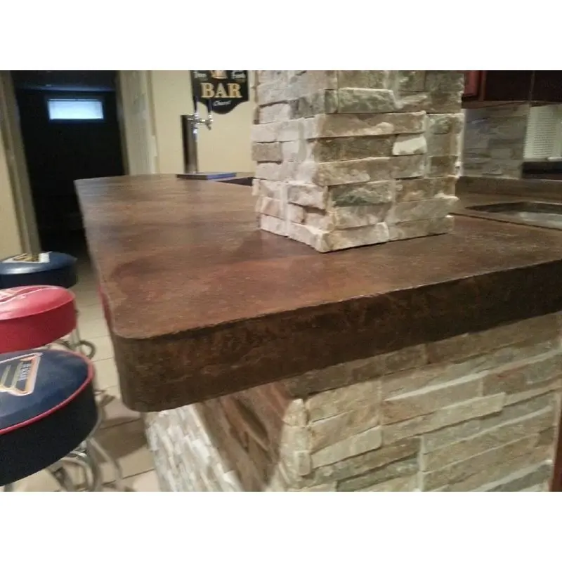 Concrete Edge Form Liner - Thin Slate Texture (1.25" and 2.25" Heights) - Image 4