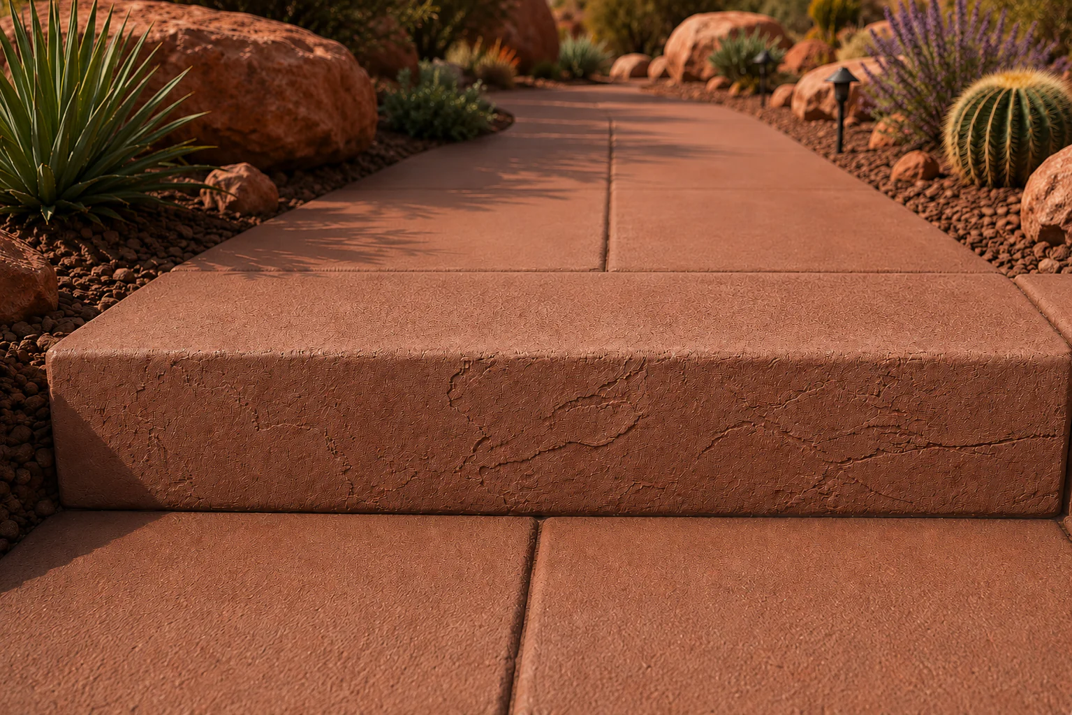 Concrete Form Liner - 8" Desert Sandstone - Image 2