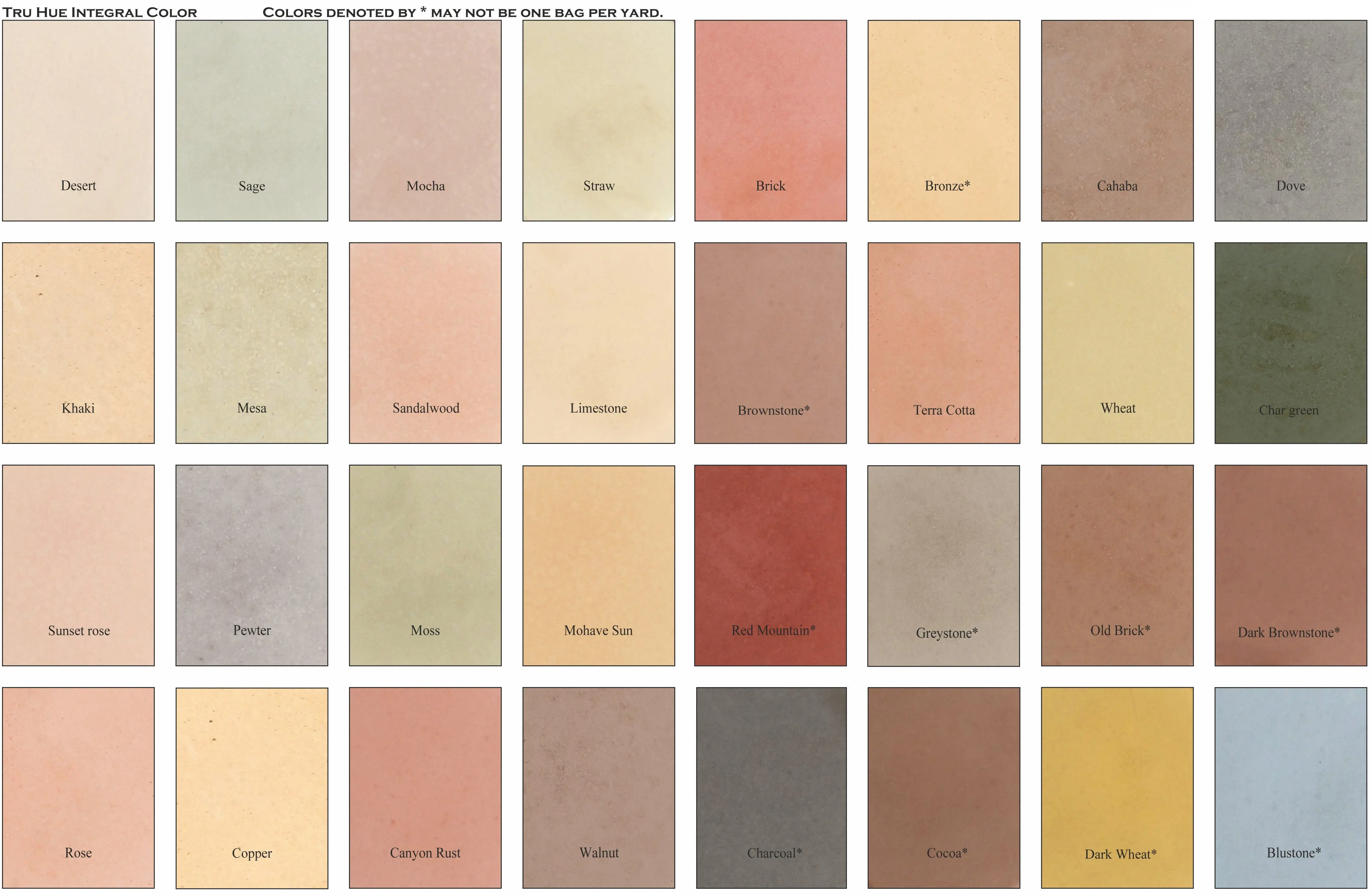 Concrete Integral Pigment Powder Color, TrueHue - Sample Size - Image 4