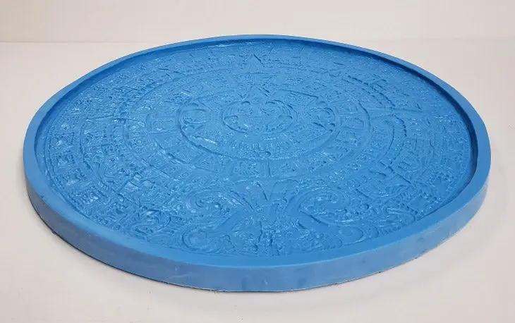 Concrete Aztec Mayan Calendar Wall Art Medallion Mold, SDP-69 - Image 5