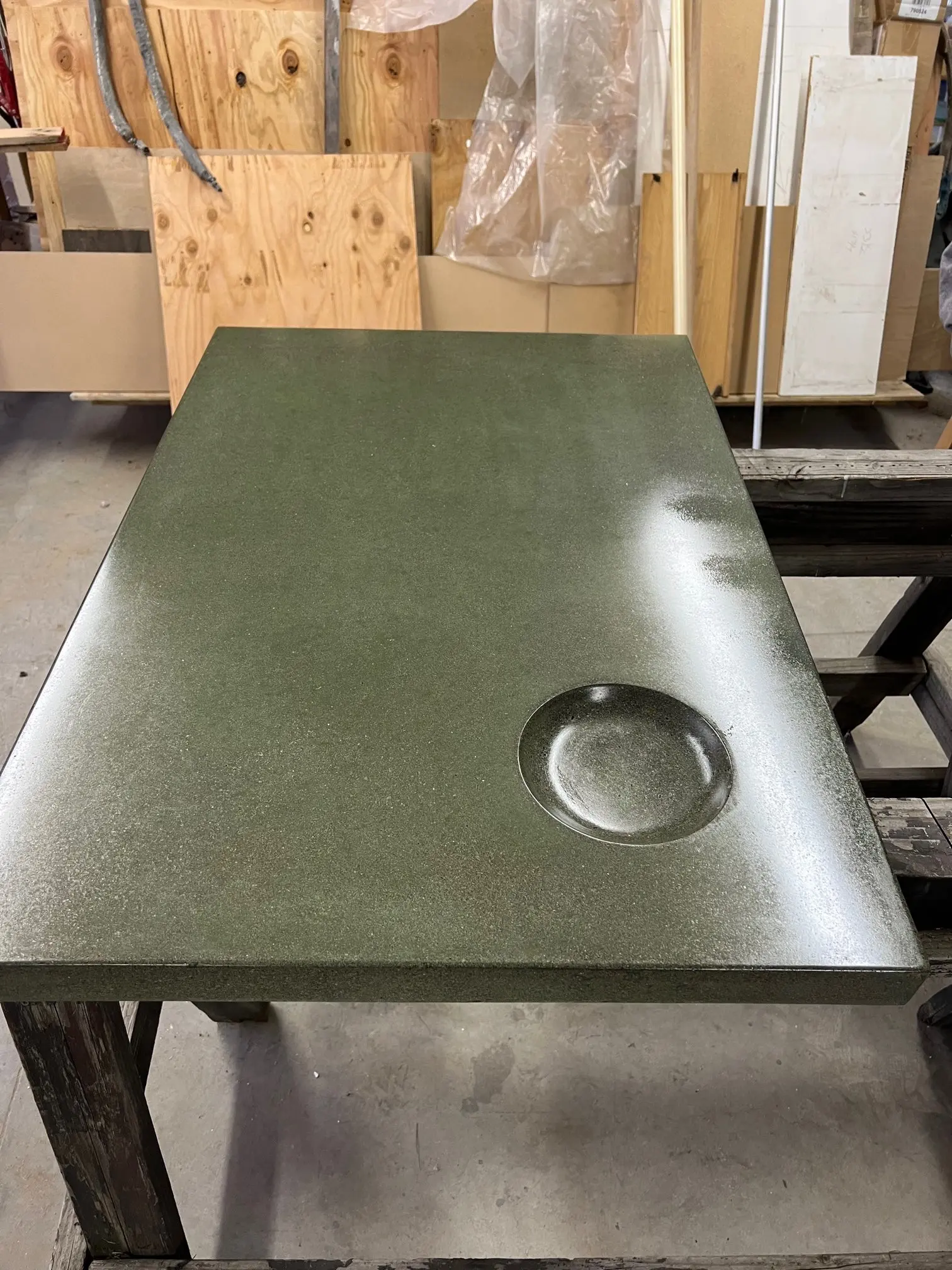 Concrete Mold, Fruit Bowl - Small Round Shallow Insert - Image 5