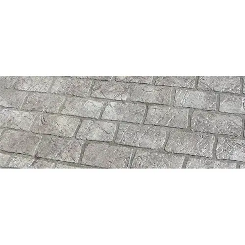 Concrete Paper Stencil - Cobble Brick