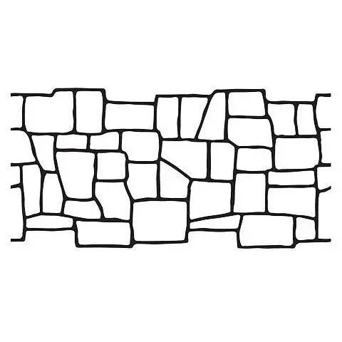 Concrete Paper Stencil - Keystone - Image 2