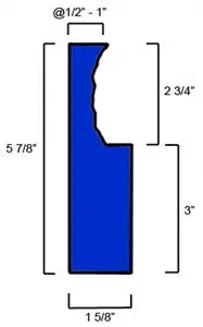 Concrete Rock Edge Firepit Ledge Cap Mold Liner - Image 3