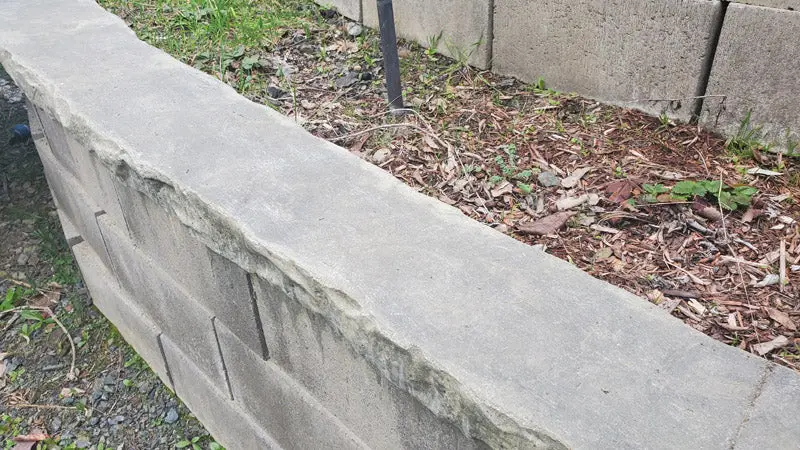 Concrete Rock Edge Firepit Ledge Cap Mold Liner - Image 7
