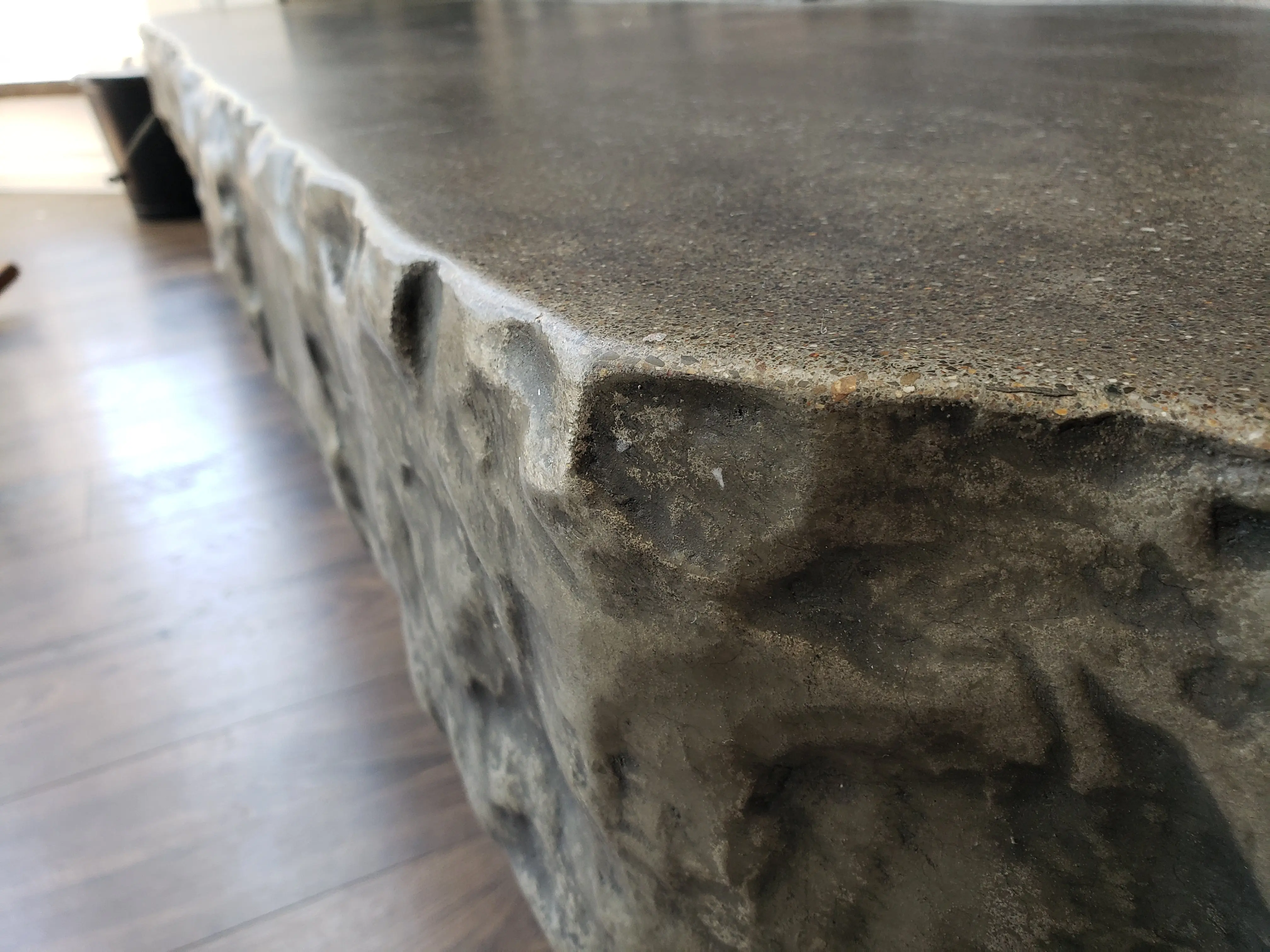 Concrete Edge Form Liner - 7" Rough Rock (88" Long) - Image 4