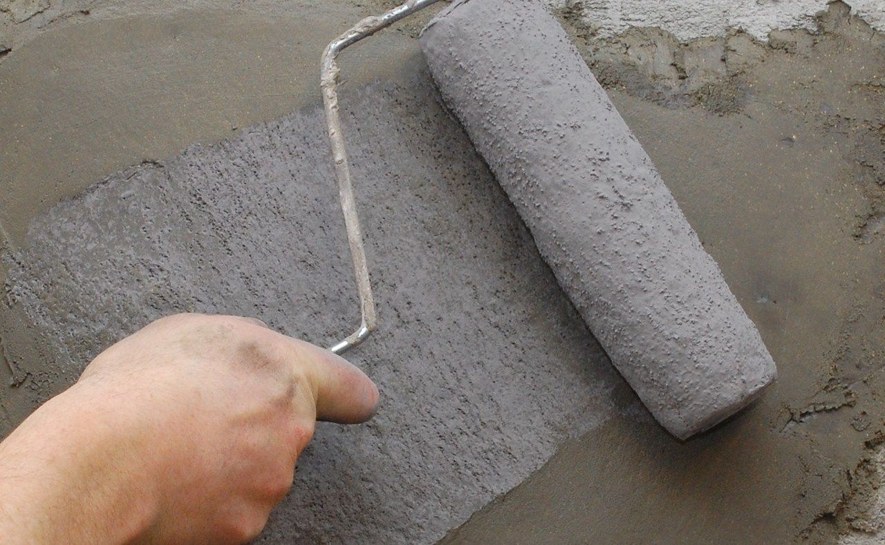 Concrete Texture Roller Sleeve - Lightweight Vertical Stamping - Light Stone - Image 3