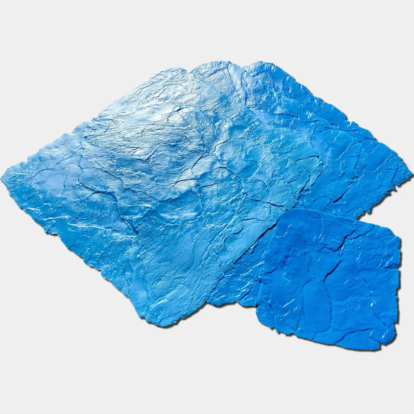 Concrete Seamless Stamp Mat - Fractured Thin Slate - Image 4