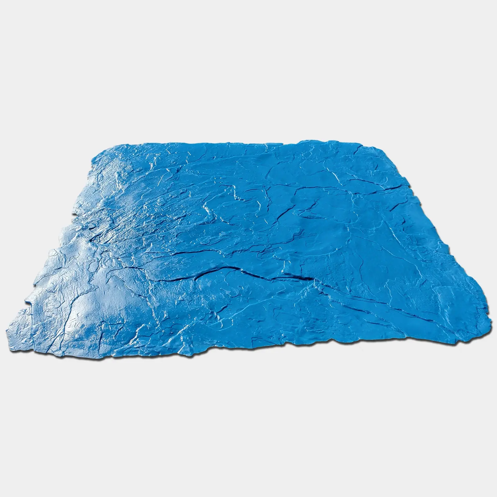 Concrete Seamless Stamp Mat - Fractured Thin Slate - Image 5