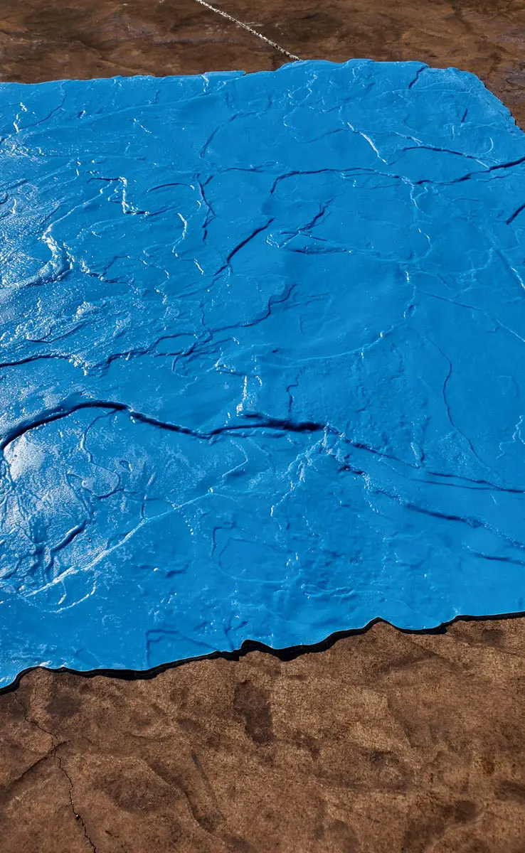 Concrete Seamless Stamp Mat - Fractured Thin Slate - Image 7