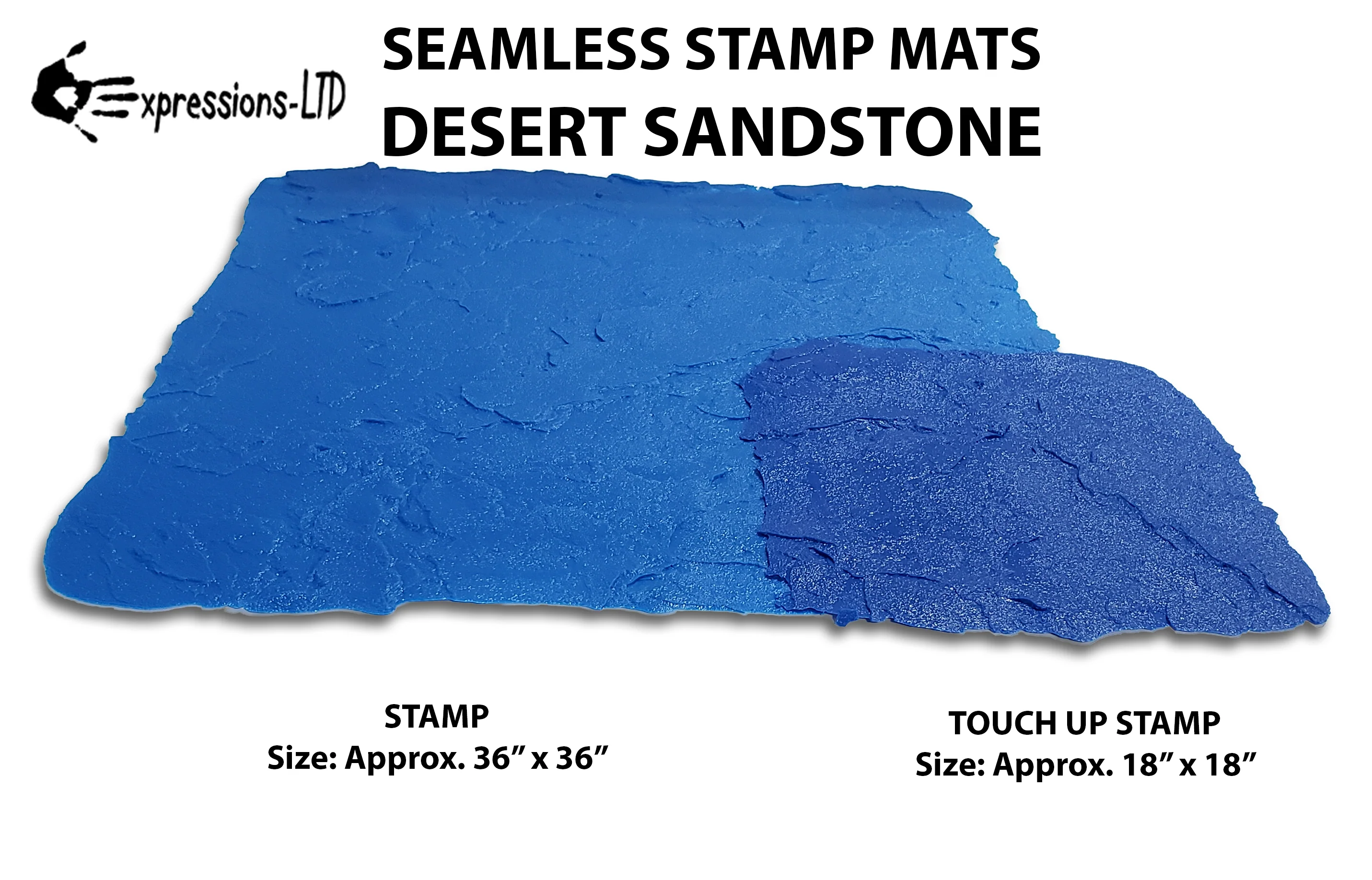 Concrete Seamless Stamp Mat - Desert Sandstone - Image 2