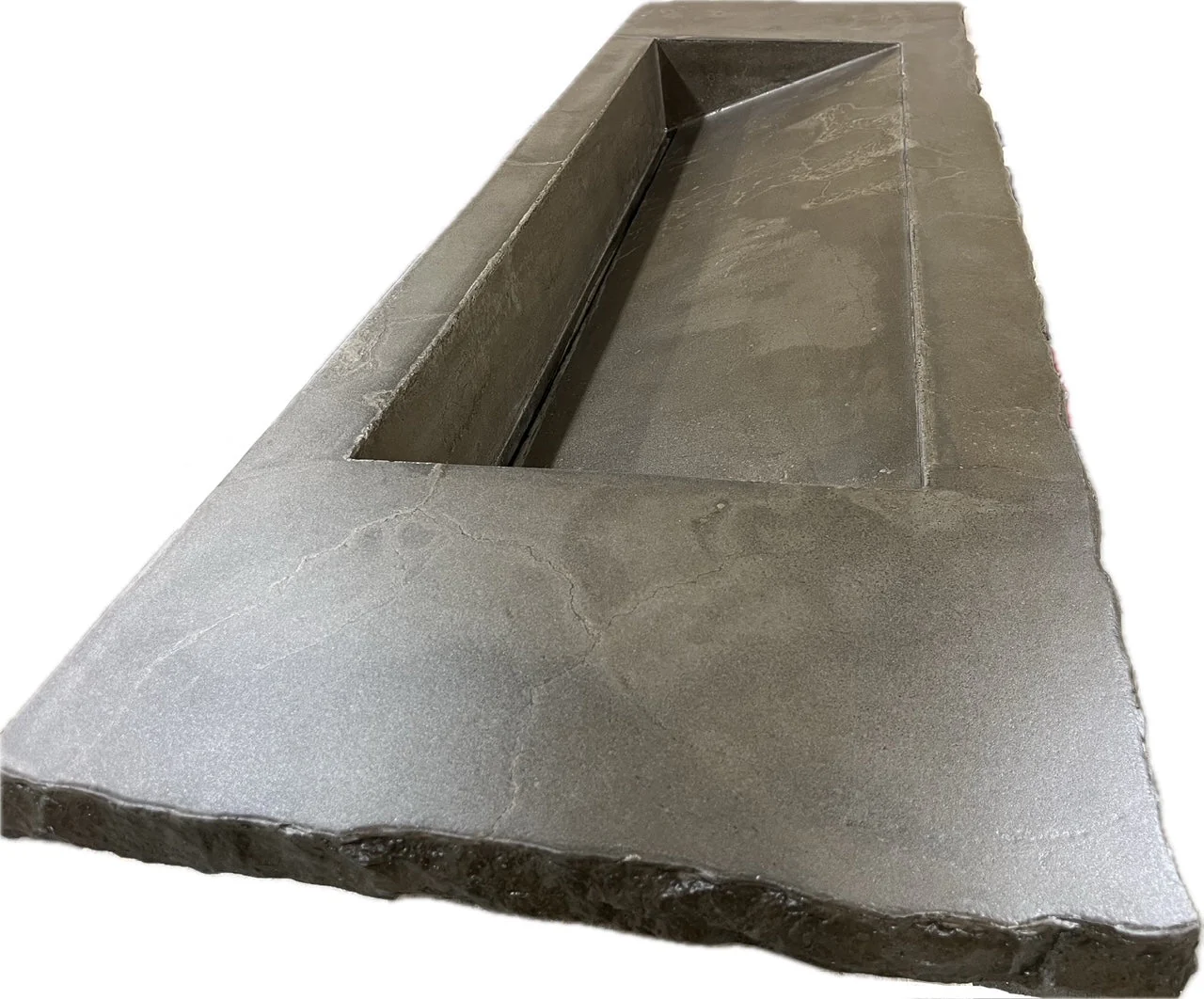 Concrete Sink Mold SDP-64 Wedge Ramp Slot Drain (36"x15.75"x6") - Image 3