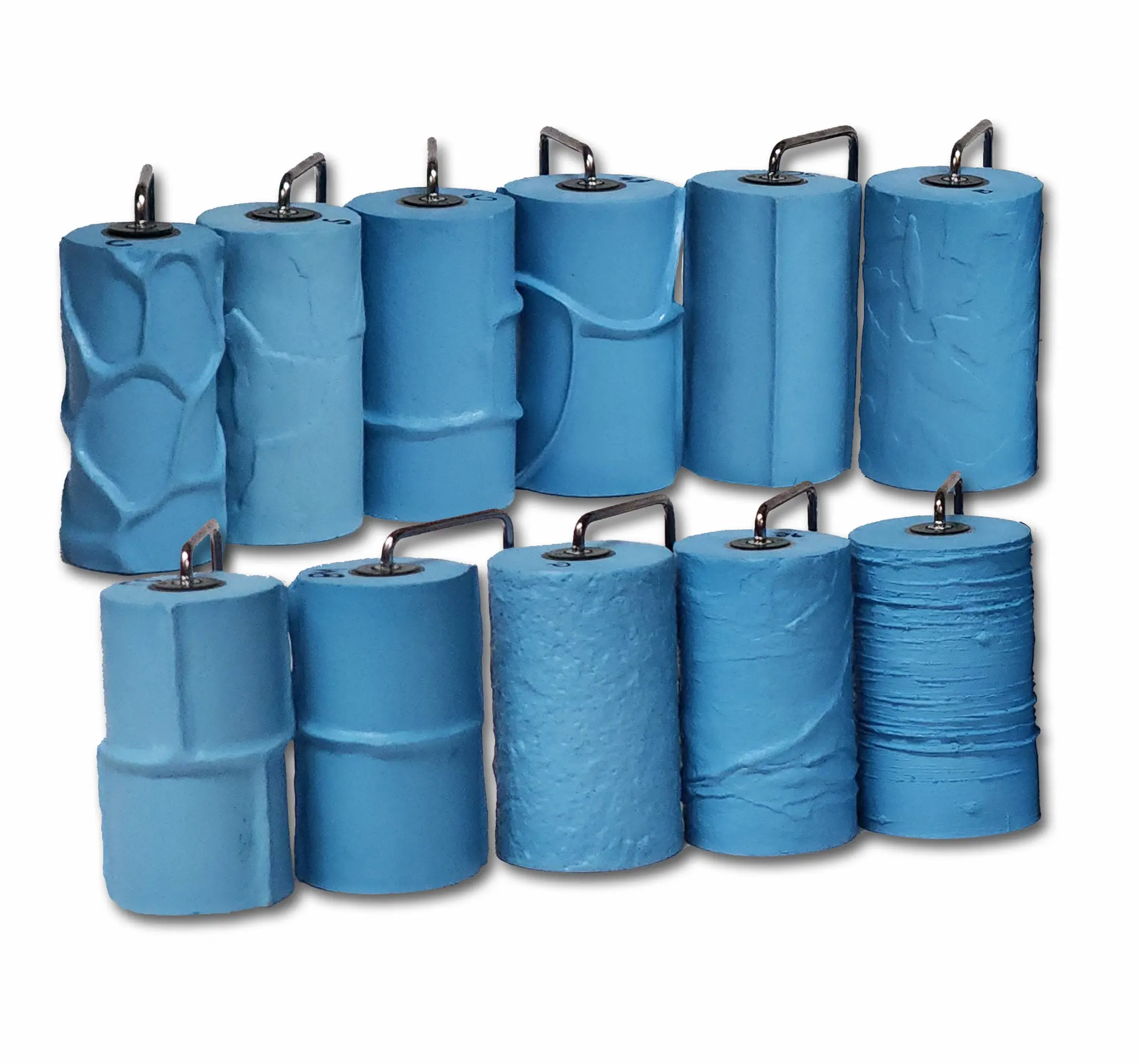 Concrete Curb & Border Stamp Rollers - 12 Pack - Image 3