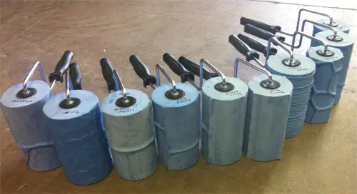 Concrete Curb & Border Stamp Rollers - 12 Pack - Image 5