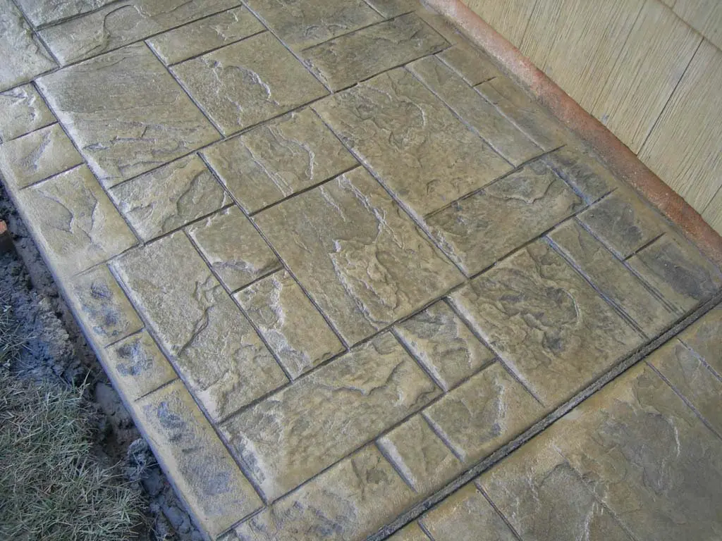 Slate Concrete Stamps - Ashler Notched Slate - Image 6