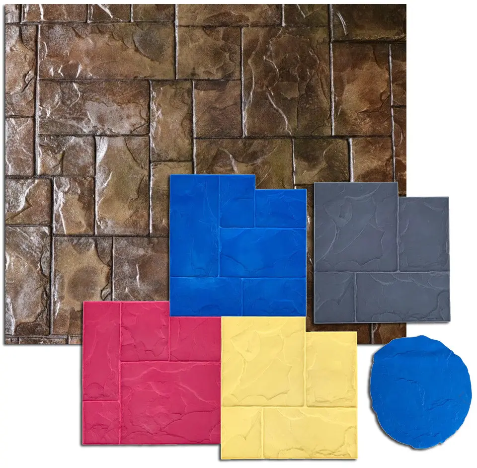 Slate Concrete Stamps - BC Ashler