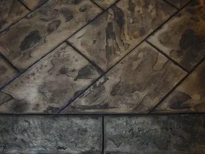 Slate Concrete Stamps - Grand Running Bond - Image 2