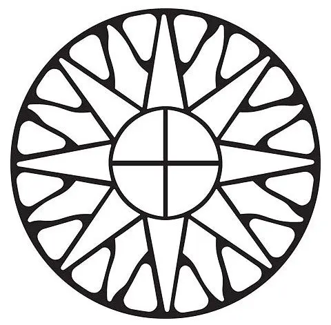Concrete Stencil Accent - Inca Sun - Image 2