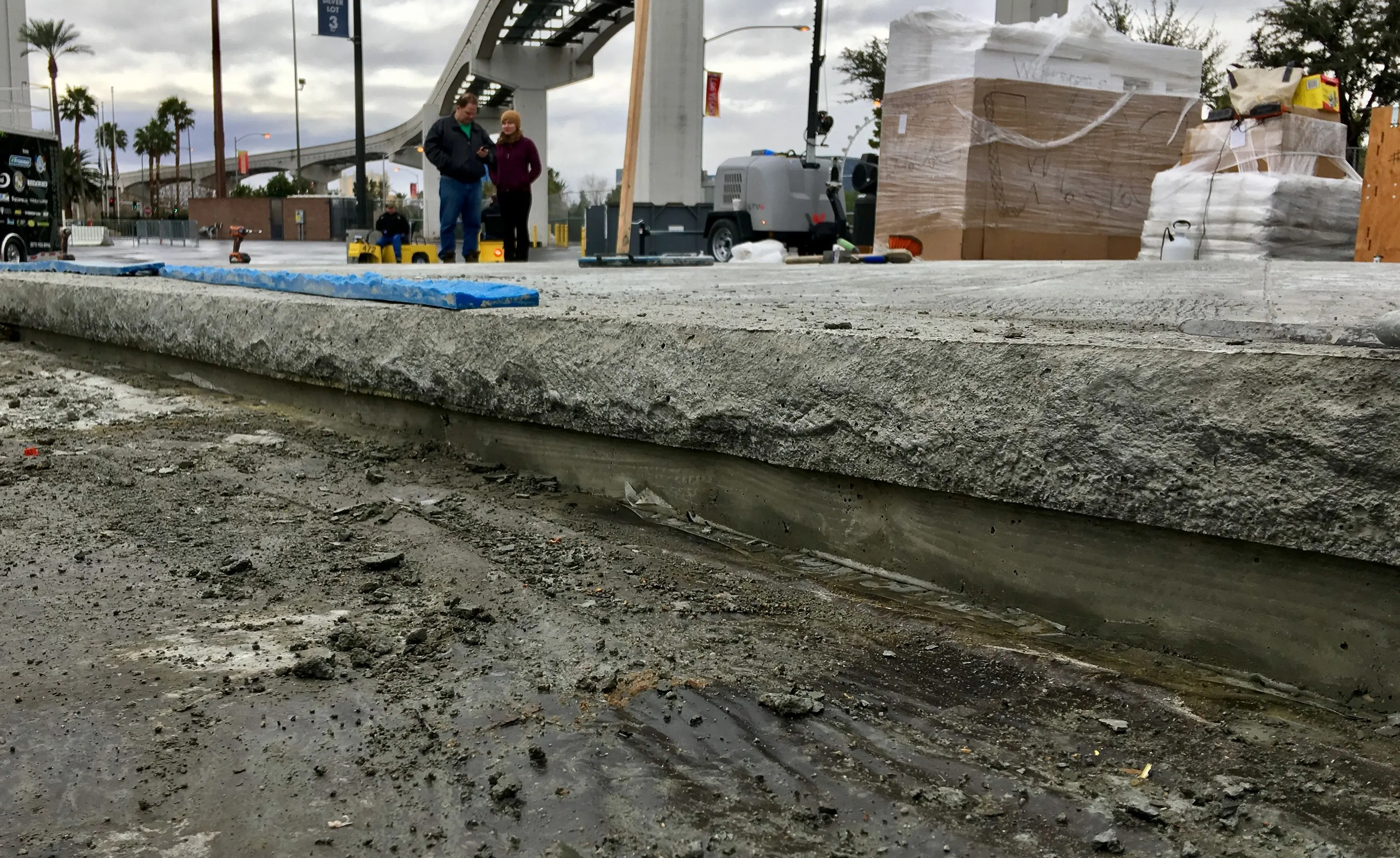 Concrete Step Insert Form Liner - 3.5" Split Limestone - Image 3