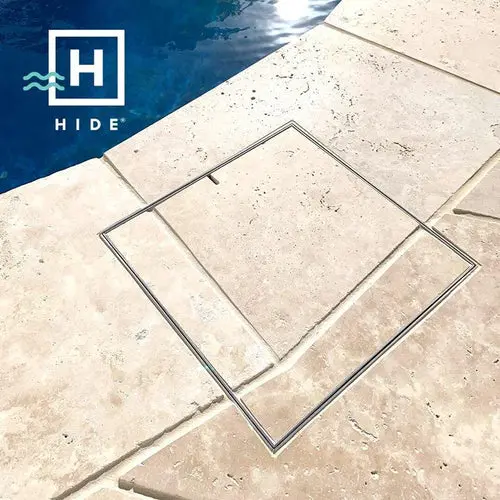 Pool Skimmer Hidden Concrete Box Cover, 12" HIDE - Image 4