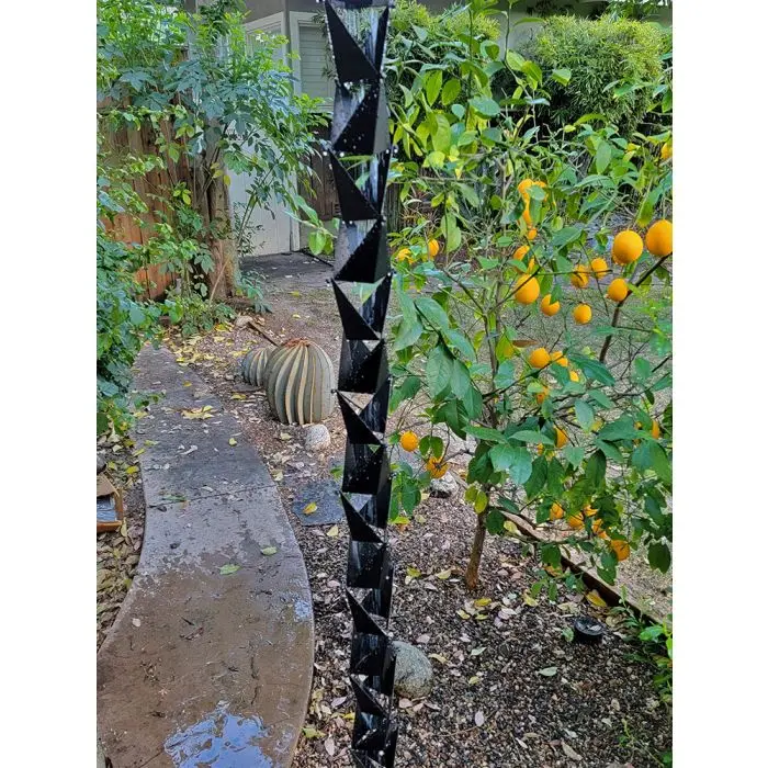 Rain Chain Origami™ -Black - Image 4