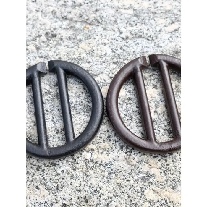 Rain Chain Cast Aluminum Zen Loops- Black - Image 2
