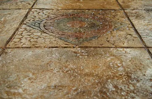 Stone Concrete Stamps - Weathered Mosaic Tile - Image 2