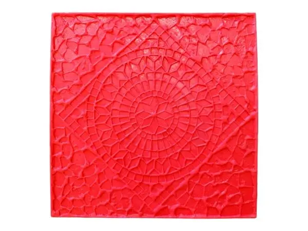 Stone Concrete Stamps - Weathered Mosaic Tile - Image 3