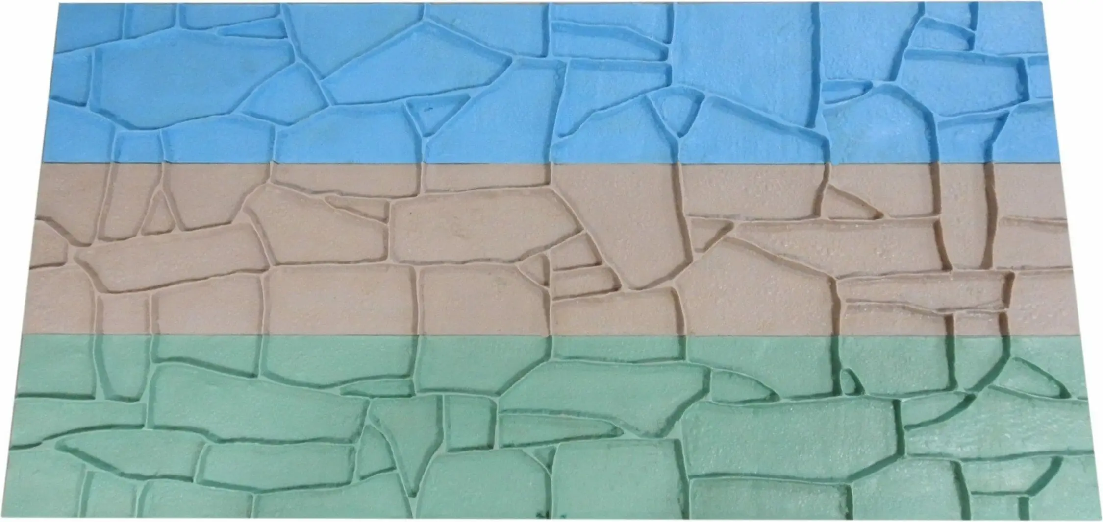 Vertical Concrete Stamp - Stone Matrix (3 Piece Stamp Set Series 2)