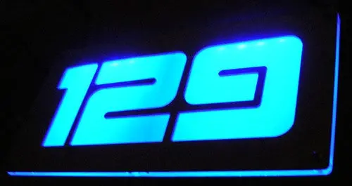 Custom Backlit Number / Signage - Image 3