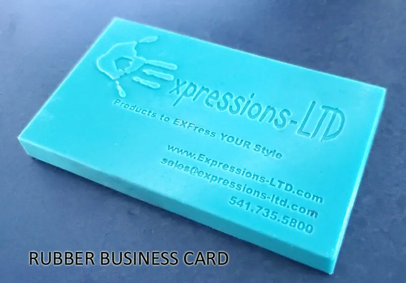Custom Business Card Logo Mold - Make Concrete Samples - Image 11
