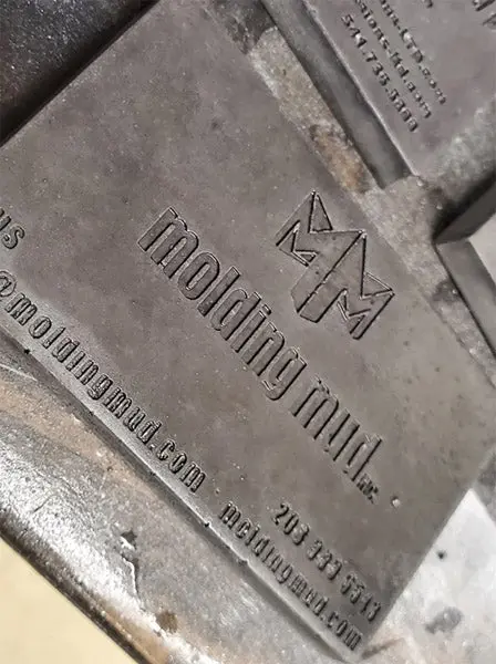 Custom Business Card Logo Mold - Make Concrete Samples - Image 6