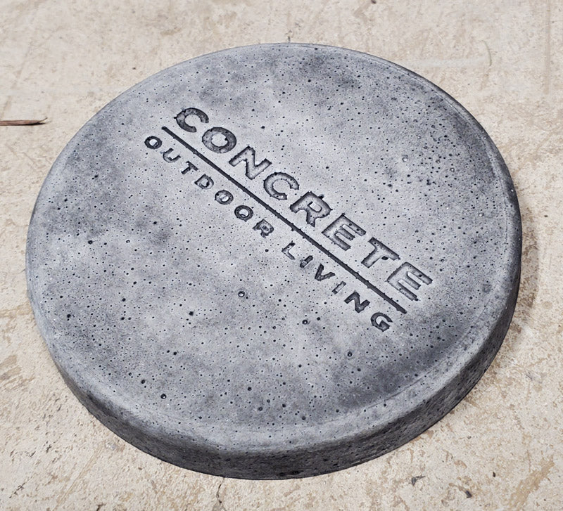 Custom Coaster Logo Mold - Make Concrete Samples - Image 3