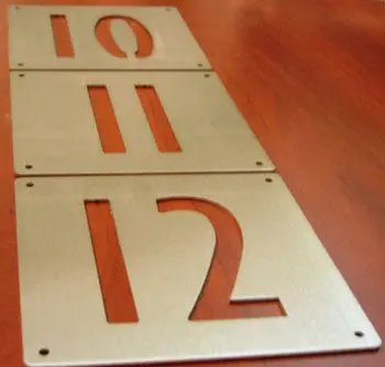 Custom Stainless Steel Number / Signage - Image 3