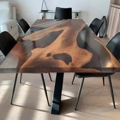 DEEP POUR Table Countertop Epoxy Clear Casting Resin - Image 6
