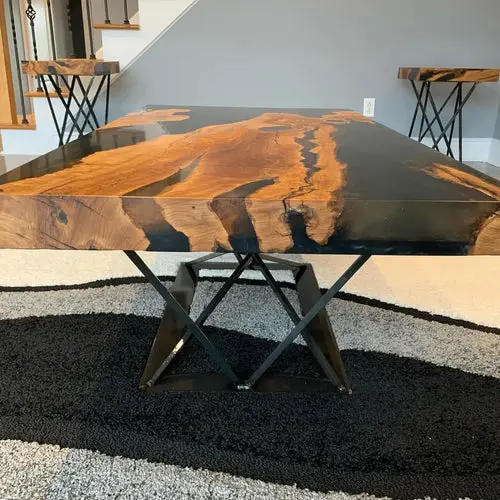 DEEP POUR Table Countertop Epoxy Clear Casting Resin - Image 7