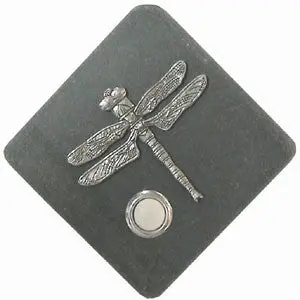 Dragonfly Stone Doorbell