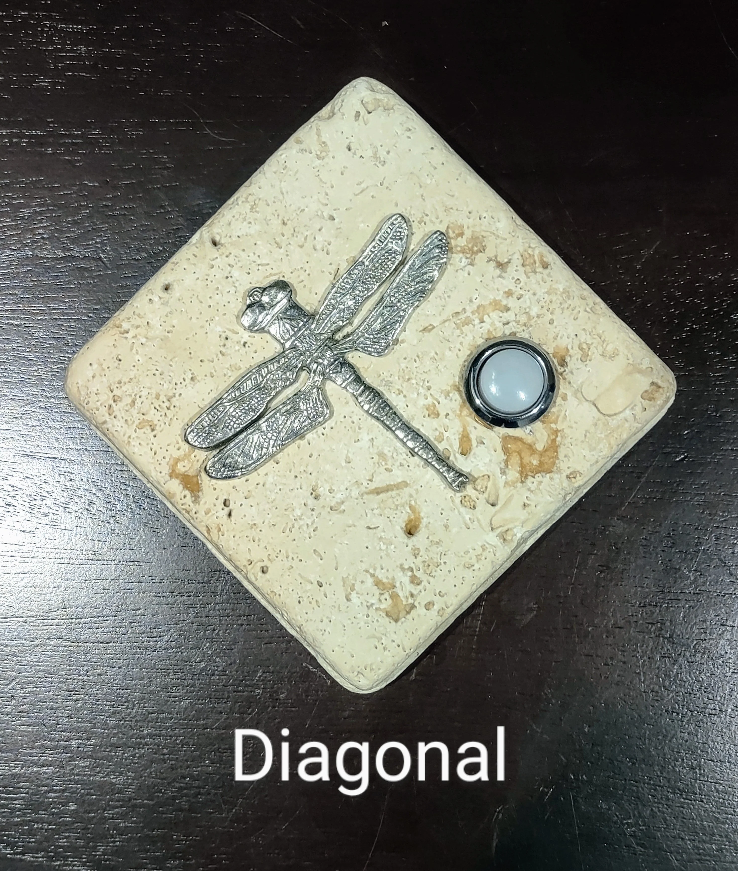 Dragonfly Stone Doorbell - Image 3