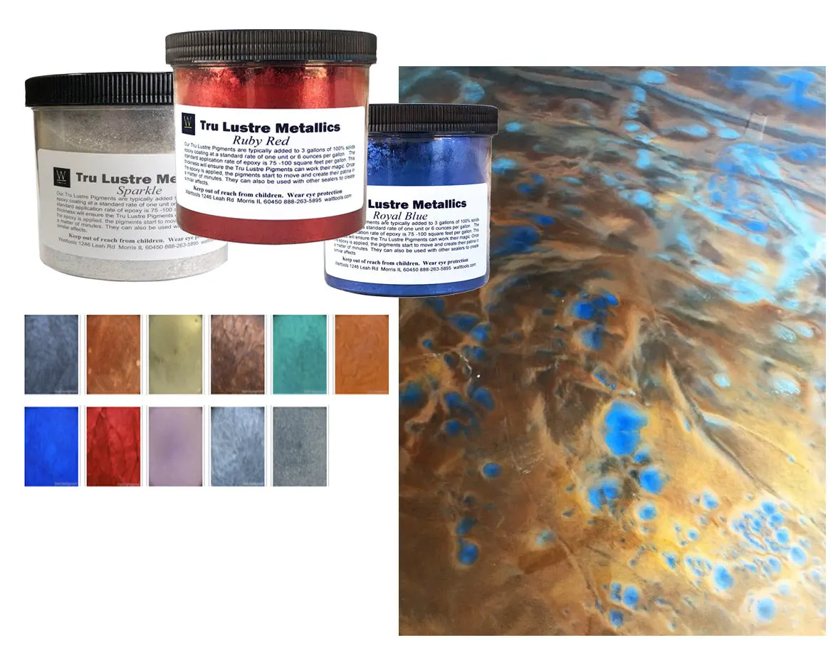 Epoxy 3D Metallic Tru Lustre FX Powder Pigment