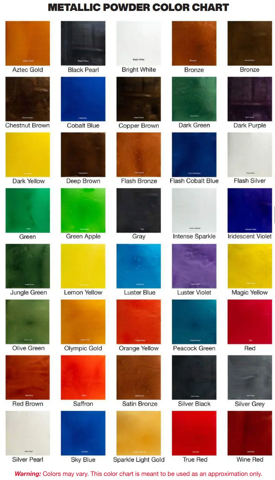 Epoxy Metallic 3D Powder Color Pigment Countertops & Floors - Image 4
