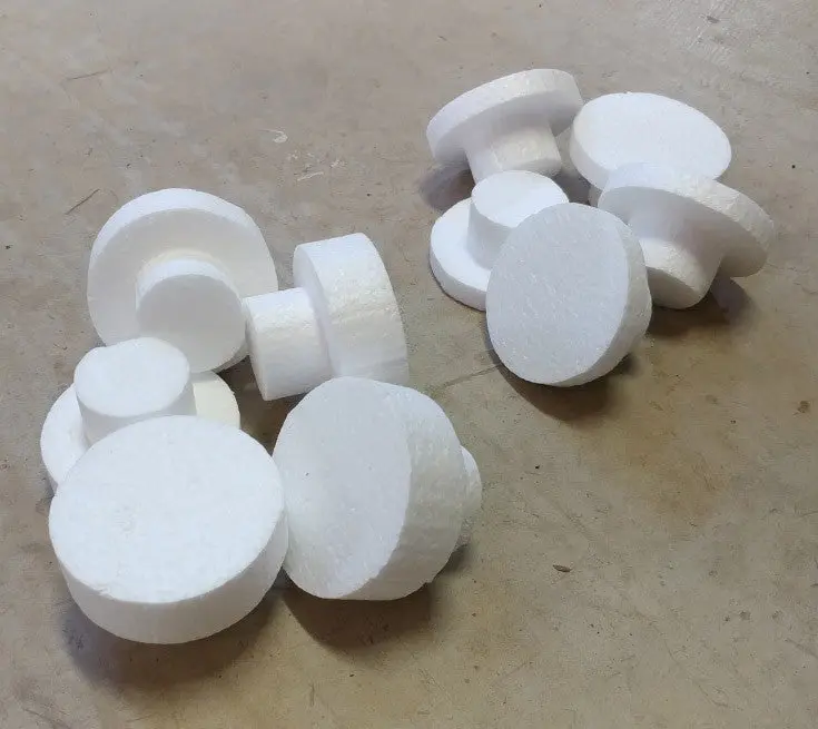 Faucet Hole Knockout, Disposable Foam