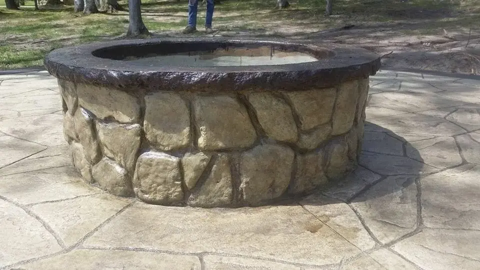 Firepit Concrete 3-Foot Diameter Molds - Boulder Random Rock - Image 4